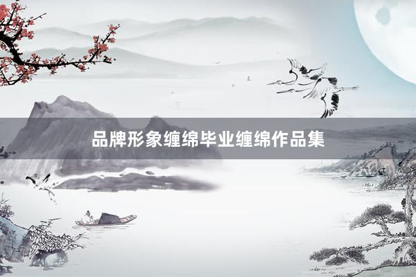 品牌形象缠绵毕业缠绵作品集